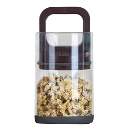 Vorratsglas Haushalts Kaffeekanister Glas Vakuum Vorratsglas Behälter Für Küche Und Büro Kaffeekanister