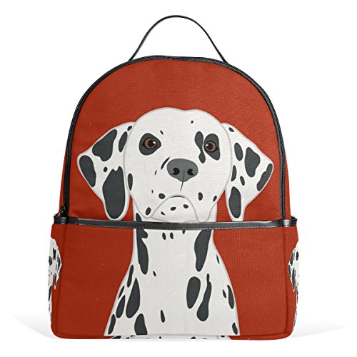 alaza Dalmatiner-Hunderucksack Schule Bookbag Gelegenheits Daypack