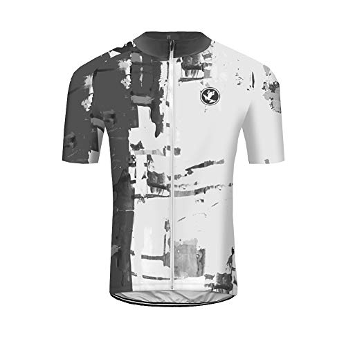 UGLY FROG Uglyfrog 2019 Herren Radtrikot Shirt Kurzarm Pro Team MTB Radfahren Top Radshirt Atmungsaktiv Durchgehender Voller Reißverschluss DEHerren10