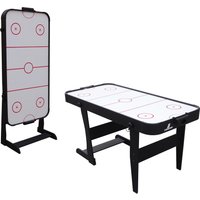 Cougar Icing Airhockeytisch 5ft - Klappbar | Airhockey Tisch inkl. Zubehör (Pucks & Pushers) | Airhockeytisch mit Luft für Kinder und Erwachsene für Zuhause