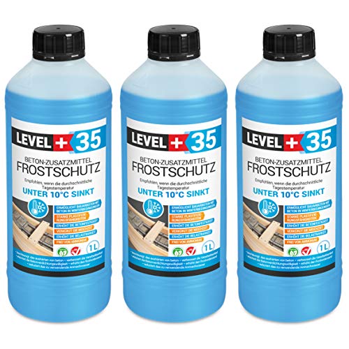 3 L Beton-Zusatzmittel Frostschutz Plastifizierer Betonzusatz Betonverflüssiger RM35