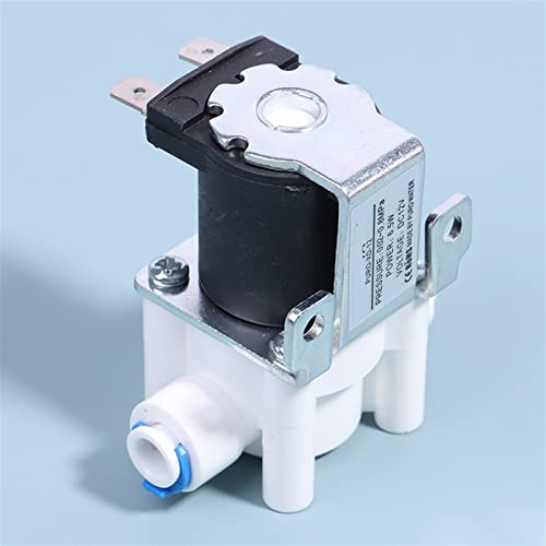 1PC Einlass Magnetventil 12V/24V Reines Wasser Maschine Wasserfilter Umkehrosmose Zubehör Bequem Verbinden ventil Schalter (Color : 24V, Size : 0.5 Inch)
