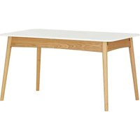 Esstisch ausziehbar - weiß - 80 cm - 75 cm - Tische > Esstische - Möbel Kraft