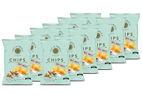 SAL de IBIZA - Chips a la Flor de Sal mit weißem Trüffel - 12 x 125 gr