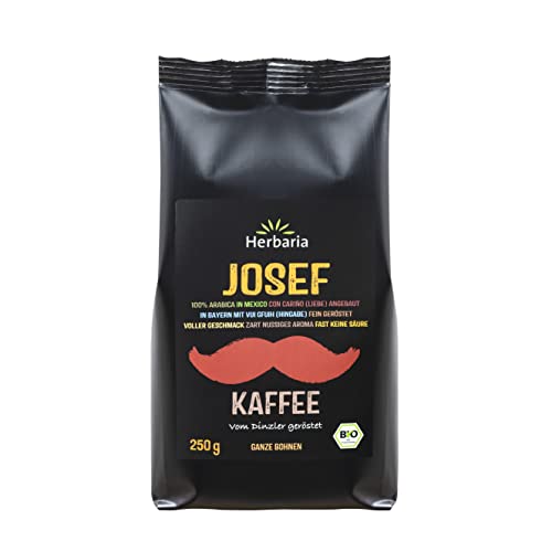 Herbaria "Josef" Kaffee ganze Bohne, 1er Pack (6 x 250 g) - Bio