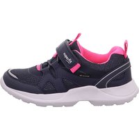 Superfit Rush Sneaker, BLAU/ROSA 8020, 26 EU