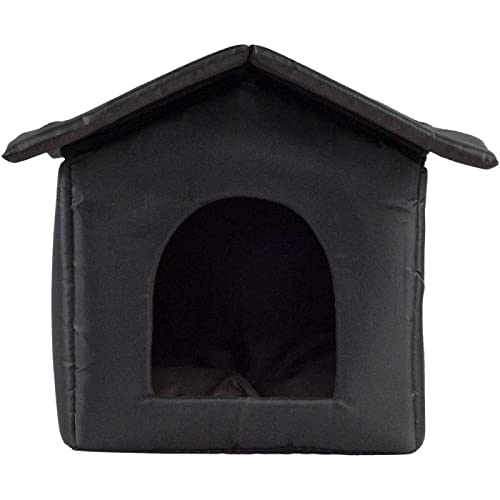 Pet House Katzenhaus für kleine Hunde, wasserdicht, für den Außenbereich, für kleine Hunde, sicher und warm, isoliert, für Katzen