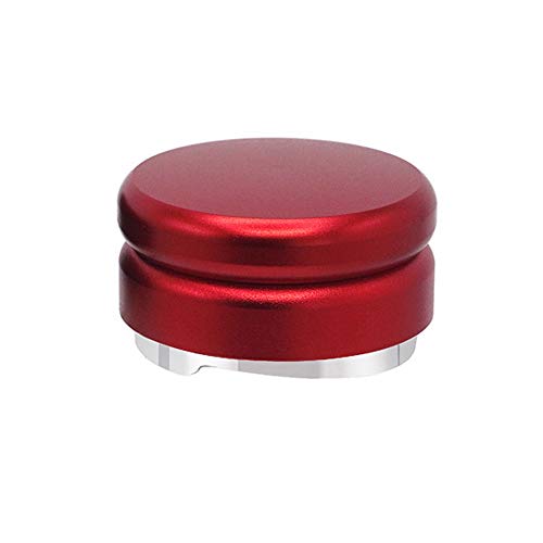MBLUE 58 mm Espressopulver-Verteiler mit DREI abgewinkelten Böschungen (Rot)