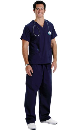NCD Medical/Prestige Medical 50605-1 scrub top-navy 2x
