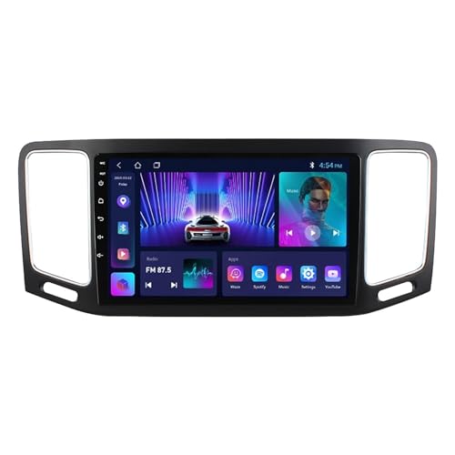 Android 11 Autoradio Für VW Sharan 2012-2018 Mit Wireless Carplay Android Auto 9 Zoll Touchscreen Autoradio Mit GPS Bluetooth HiFi 4G WiFi Lenkradsteuerung Rückfahrkamera + Mirror Link (Size : M500S