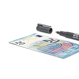 Safescan 30 Geldprüfstift zur schnellen Überprüfung von Banknoten - Prüfstift für Geldscheine - Set mit 10 Banknotenprüfstiften