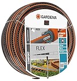 Gardena Comfort FLEX Schlauch 19 mm (3/4 Zoll), 50 m: Formstabiler, flexibler Gartenschlauch mit Power-Grip-Profil, aus hochwertigem Spiralgewebe, 25 bar Berstdruck, ohne Systemteile (18055-20)