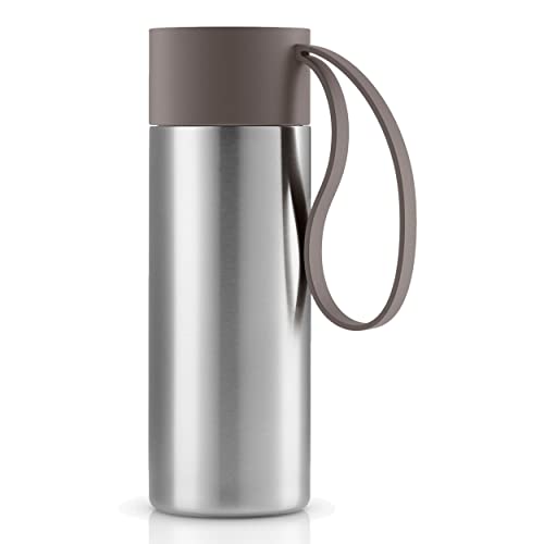 EVA SOLO | To Go Cup 0,35l Taupe | Doppelwandige Vakuum Thermoflasche | Taupe