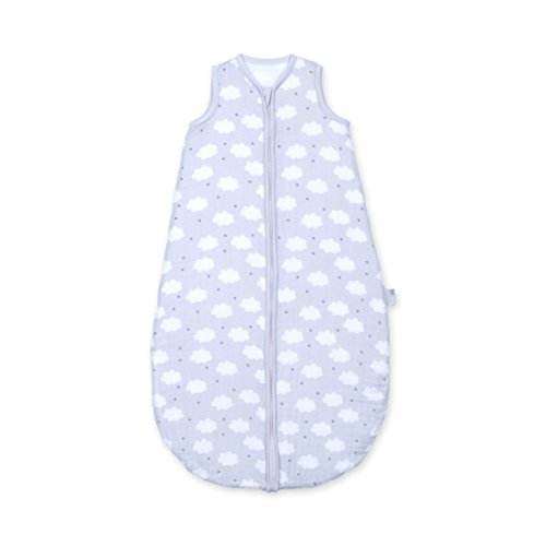 Bemini by Baby Boum 144MILKY90TT Muslin Schlafsack MILKY plum 0-6 m ,grau