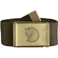 FJÄLLRÄVEN Canvas Brass Belt (4 cm breit/max. Länge 120 cm) - 1 Size