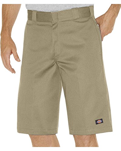Dickies - - WR640 13 "Relaxed Fit Multi-Pocket Work Short, 32, Khaki