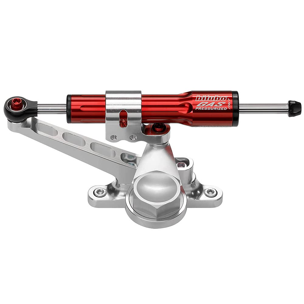 Lenkungsdämpfer rot BITUBO kit107 a1, BITUBO D für Moto Motor robust langlebig Qualität StoàŸdämpfer