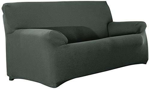 Eysa elastisch Sofa überwurf 3 sitzer Farbe 06-grau Sucre, Polyester, 37 x 17 x 29 cm