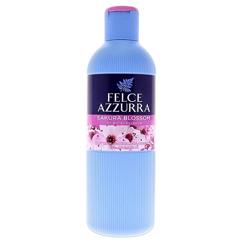 6x Felce Azzurra Fiori di sakura Badeschaum Schaumbad l bath Sakura Blumen 650ml