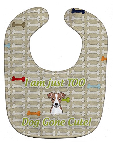 Caroline's Treasures BB5829BIB Baby-Lätzchen, Jack Russell Terrier, Größe L