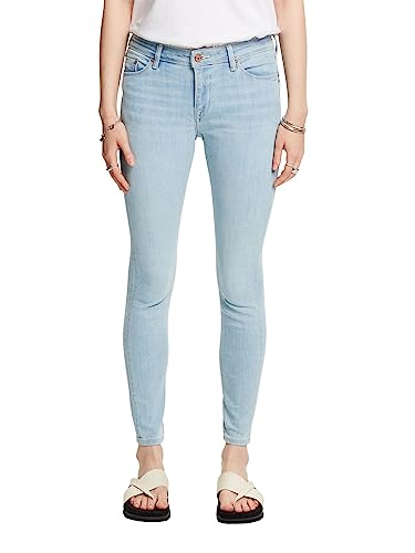 ESPRIT Damen Slim Low Skinny Jeans, 903/BLUE Light WASH, 30W / 32L