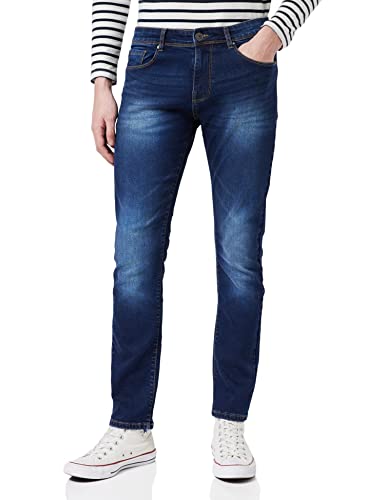 Enzo Herren Ez325 DSW Skinny Jeans, Blau (Darkwash), Bundweite: 91 cm, beinlänge: 76 cm (36 W / 30 L)
