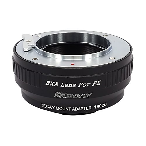 KECAY Objektiv Adapterring Mount Converter: Kompatibel mit Exakta Objektiv für Fujifilm FX Kamera X-Pro1 X-E1 X-E2 X-A1 X-M1 X-T1 X-T10 - Objektiv Mount Adapter für EXA auf Fuji FX