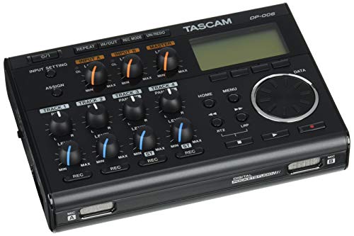Tascam DP-006 Audio-Recorder Schwarz