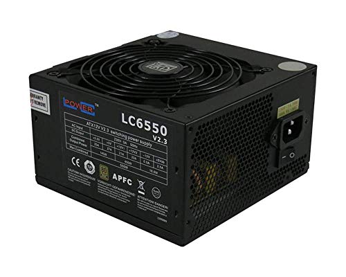 LC-Power LC6550 V2.2 Netzteil 550W (Super Silent 12 cm Lüfter)