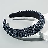 Volle Strass Stirnband Mode Weibliche Stirnband Elastische Gepolsterte Haarband Haarband Frauen Headwear TS-3120-4