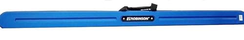 Robinson Rodcase Optima Box - stabile Rutenbox 145cmx9cmx9cm, mit Tragegriff und -Gurt, Farbe blau