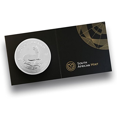 Krügerrand 1 Unze Silbermünze 2017 - NEU Krügerrand in Silber - einzeln in Kapsel mit Zertifikat