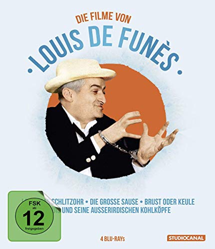 Studiocanal louis de funes - edition (br) 4disc min: ddws - 0505619.1 - (blu-ray video / sonstige / unsortiert)