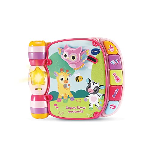 Vtech 166785 Baby Loulous Kinderbuch, Rosa, 493 Gramm