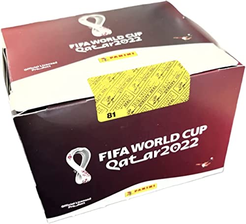 Panini WM Sticker - 100er-Box - FIFA World Cup Qatar 2022™ - Offizielle Stickerkollektion zur Weltmeisterschaft