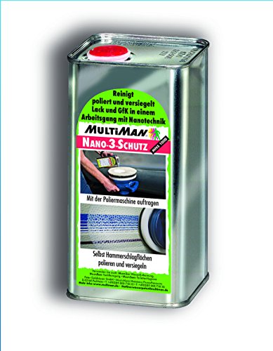 Multiman Nano-3-Schutz Politur - 5 Liter - Glanz, Farbe & UV-Schutz für Wohnmobil & Boot