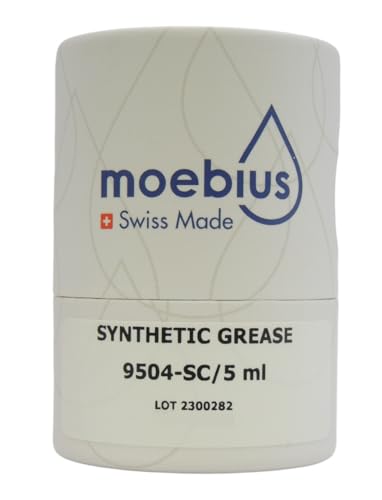 Moebius Swiss Made Synthetische Fette und Öle für Uhrmacherei, Feinmechanik, für Uhren, Uhren, Kaliber, Chronographen (9504-SC 5ml)