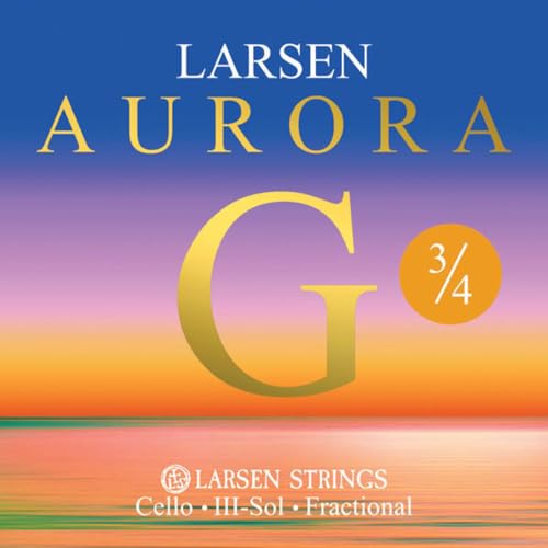 LARSEN STRINGS Cello-Saiten Aurora G 3/4 Medium