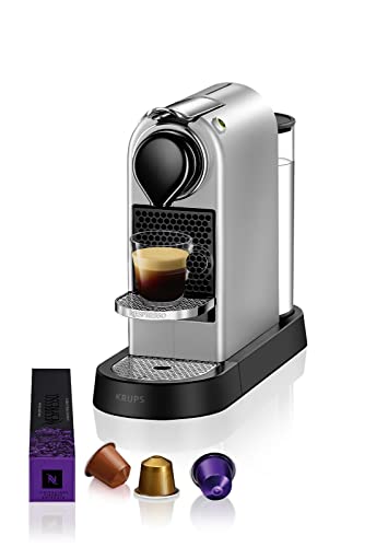 Nespresso Kapselmaschine XN7615 New CitiZ & milk, mit Aeroccino Milchaufschäumer