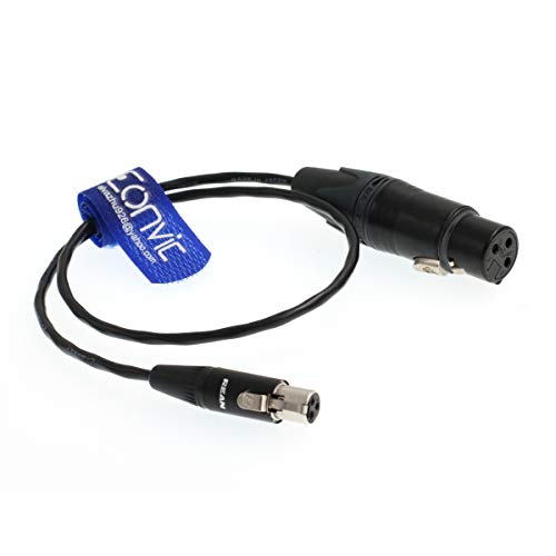 Eonvic XLR 3-polig auf TA3F Mini 3XLR Audio 778T Soundgeräte 688 Kabel