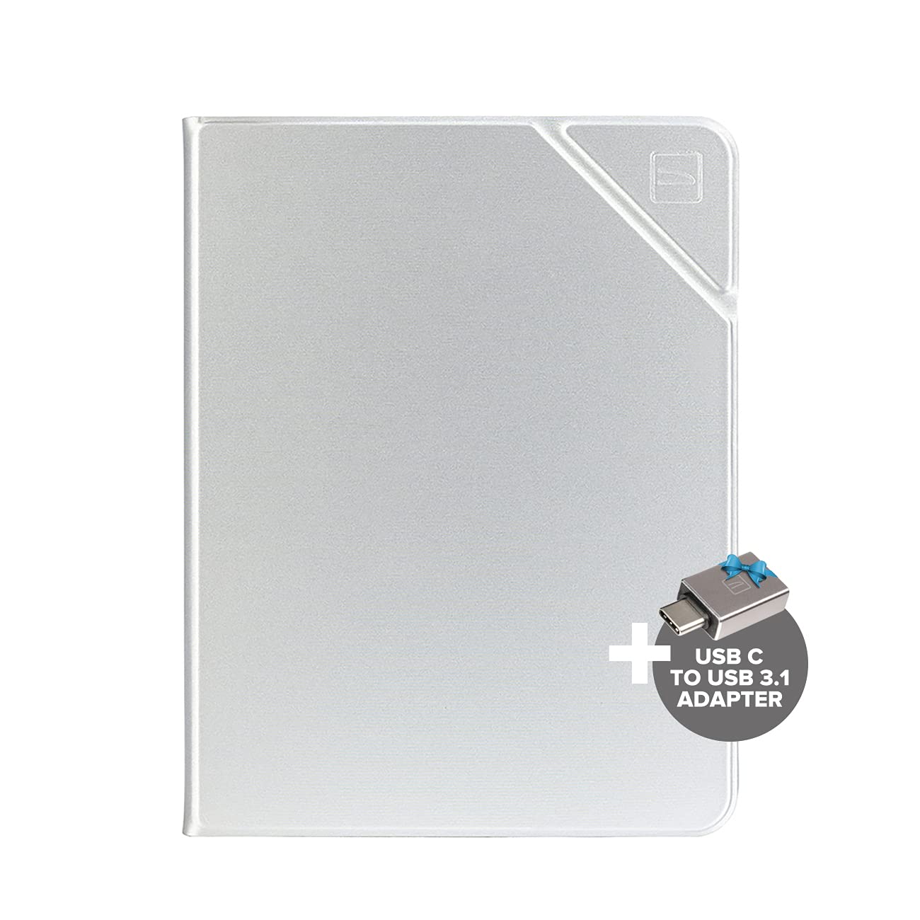 Tucano - Metal Schutzhülle Cover kompatibel mit iPad Air 10.9", Halterung für Apple Pencil