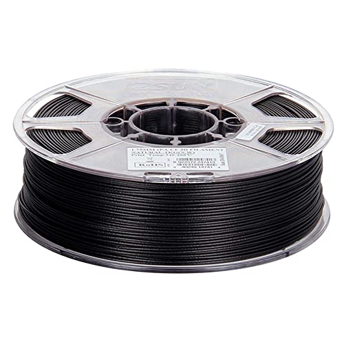 Kohlefasergefülltes Nylon Filament PA-CF 1,75 mm 3D-Drucker Filament, 75% Nylon gekoppelt mit 25% Kohlefaser, 1 kg 2,2 LBS Spule-Schwarz 1kg_1,75 mm
