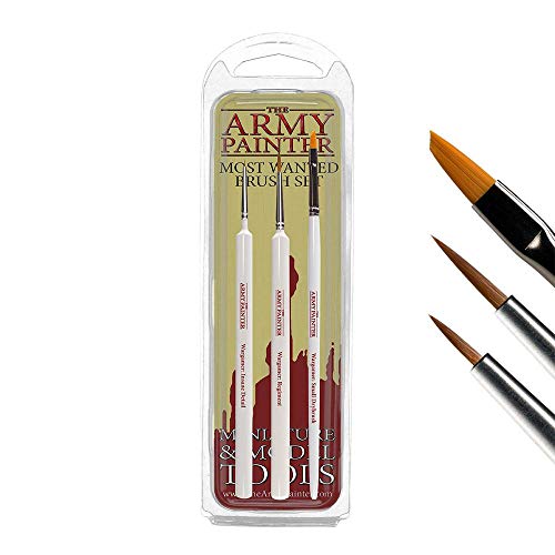 The Army Painter - Wargamers Most Wanted Brush Set by The Army Painter