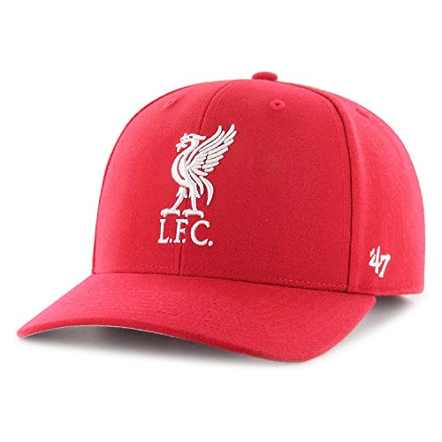 47 Brand Offizielles FC Liverpool LFC Cold Zone Cap, Basecap Rot