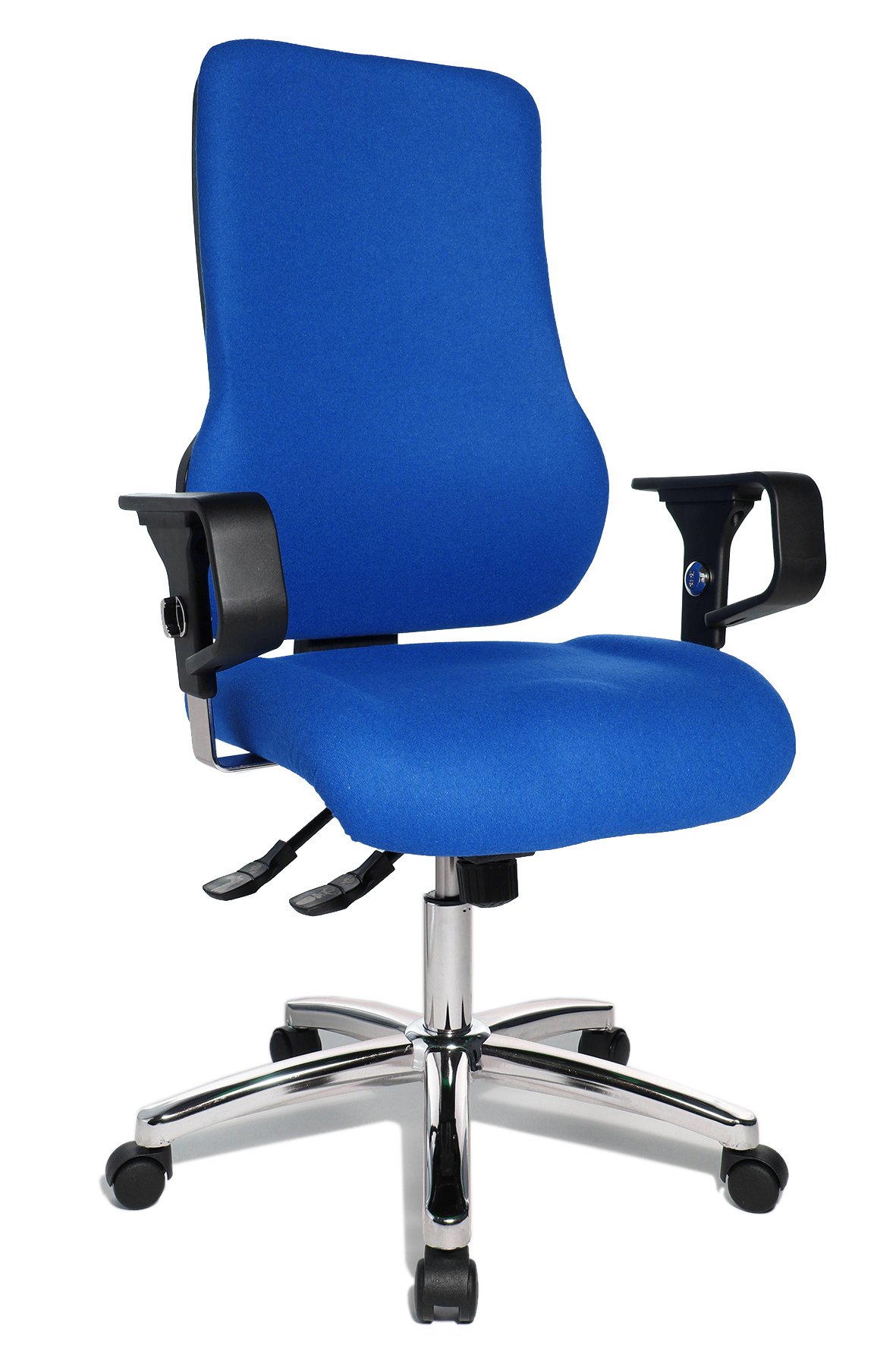 Topstar Bürostuhl Sitness 55 inkl. höhenverstellbare Armlehnen blau