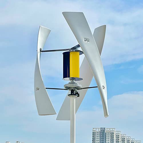 1000W Windkraftanlage vertikal 12V 24V 48V AXIS permanenter Maglev Generator Heimgebrauch 1KW Windgenerator mit Hybrid-MPPT-Controller für Off-Grid-System (24V mit MPPT-Controller)