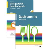 Gastronomie Grundstufe. Gastgewerbe, Hotelfachleute, Fachstufen 1 und 2, m. CD-ROM, 2 Bde.