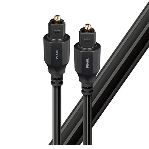 AudioQuest Pearl OptiLink Toslink-Kabel optisches Digitalkabel (Toslink-Toslink), 5 m