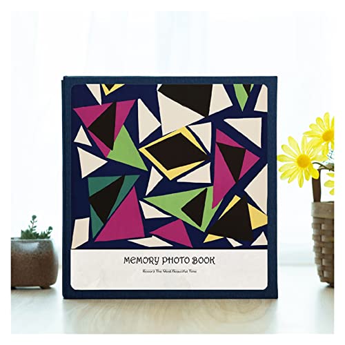 Fotoalbum Selbstklebendes Fotoalbum for Liebhaber DIY. Handgemachtes Gedenk-Album-Familien-Fotoalbum Fotobuch Album (Color : 02, Size : 40 Black Cards)