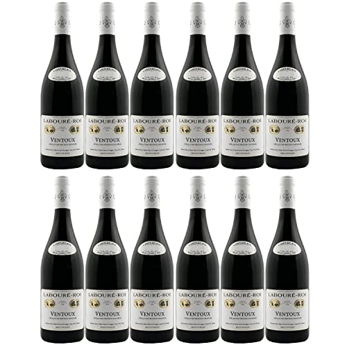Ventoux Labouré-Roi AOC Rotwein Wein trocken Frankreich I FeinWert Paket (12 x 0,75l)